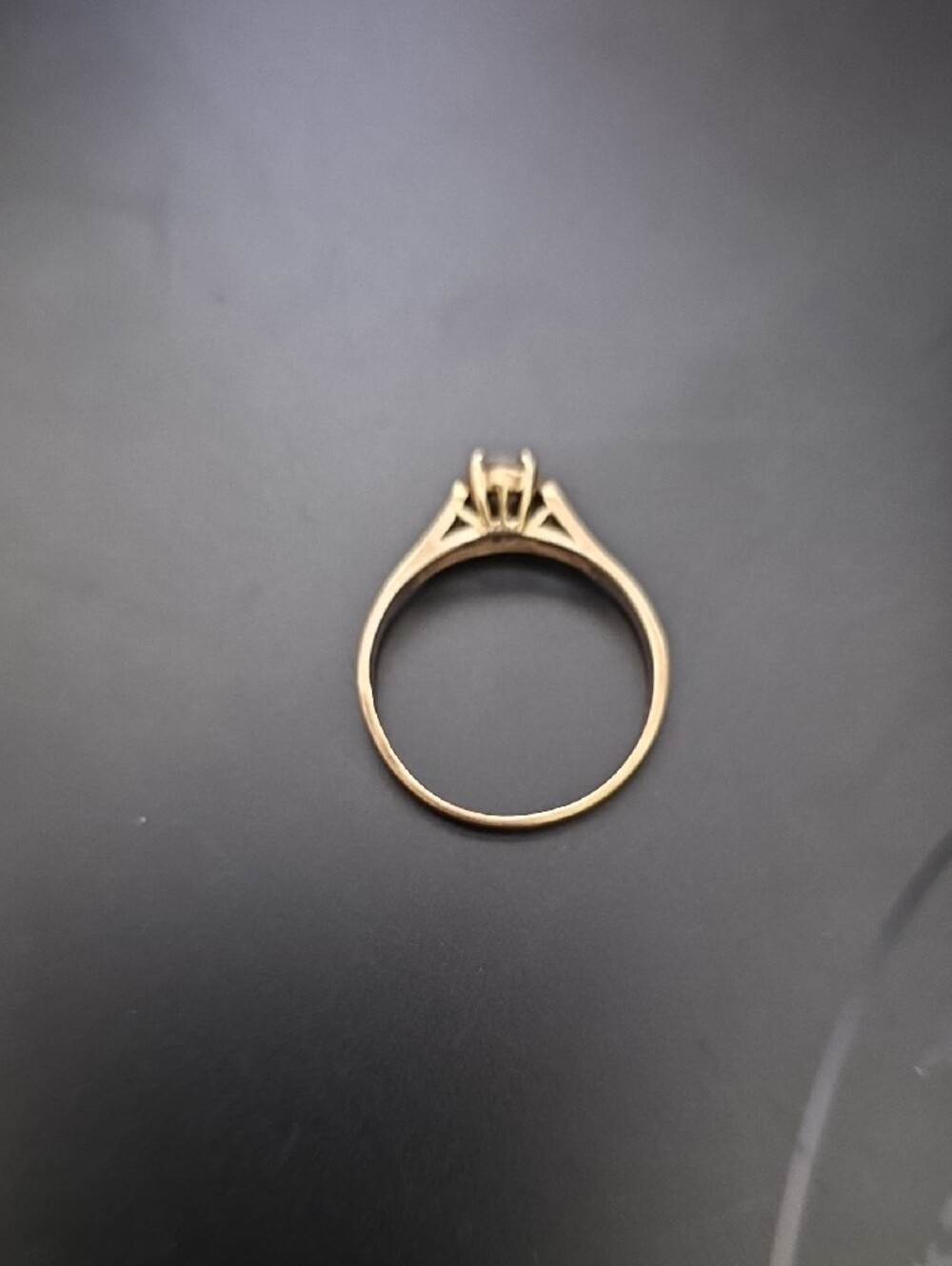 Women's 14K Gold CZ Filigree Ring - Unbranded - Picture 8 of 11